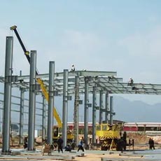 厂区工程项目钢结构安装